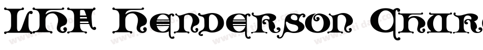 LHF Henderson Church Rough字体转换